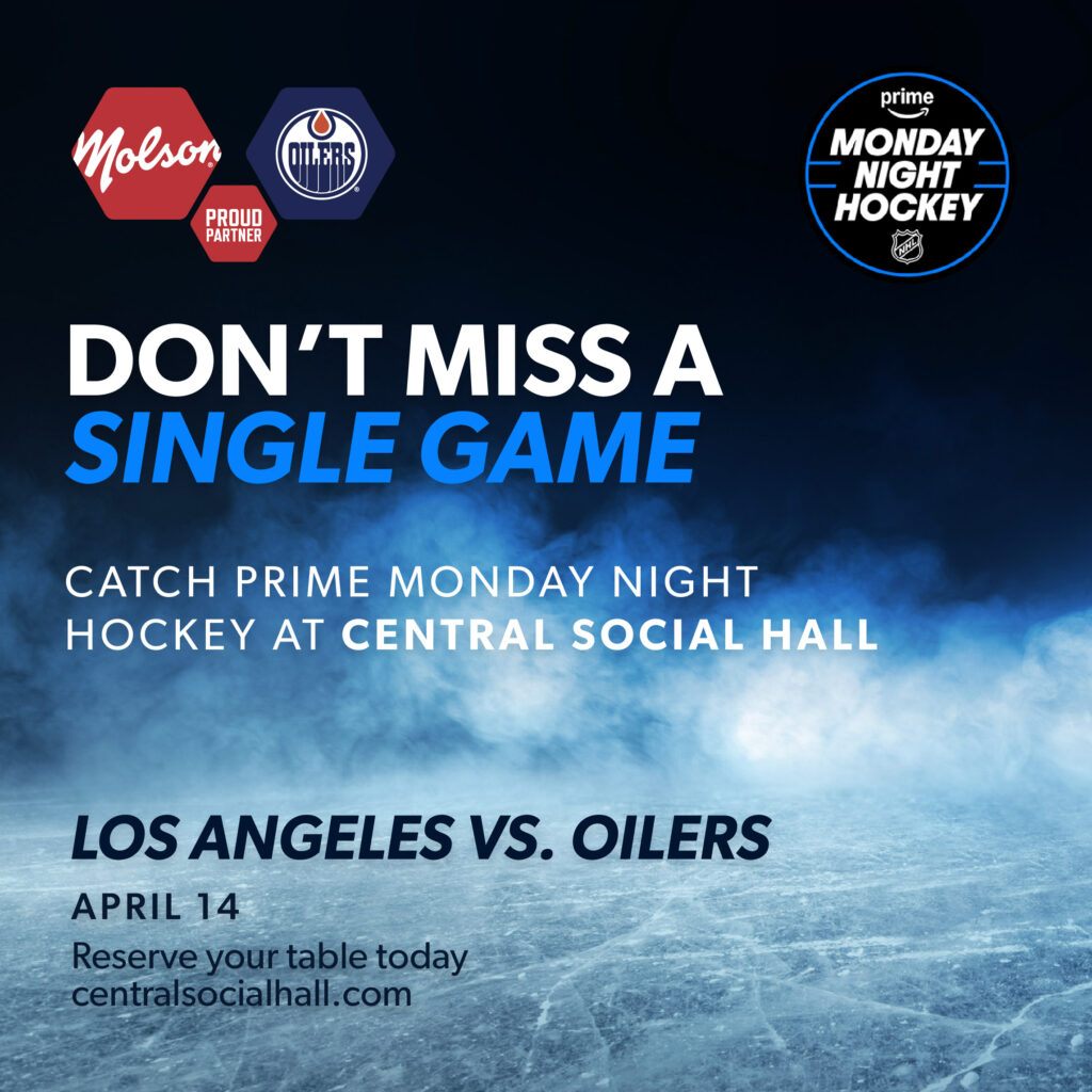 Amazon Monday Night Hockey at Central Social Hall