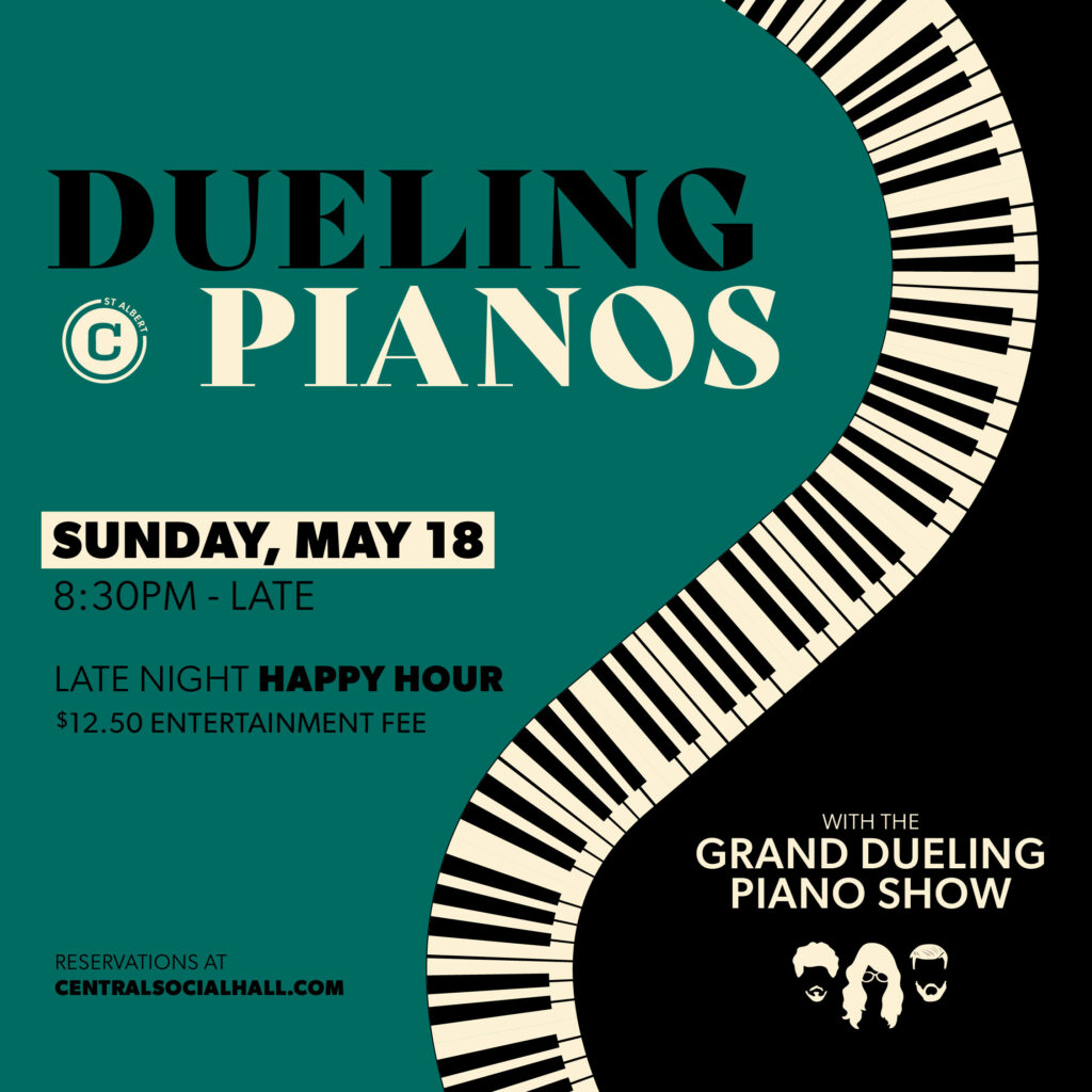 Dueling Pianos at Central St. Albert | May Long 2025