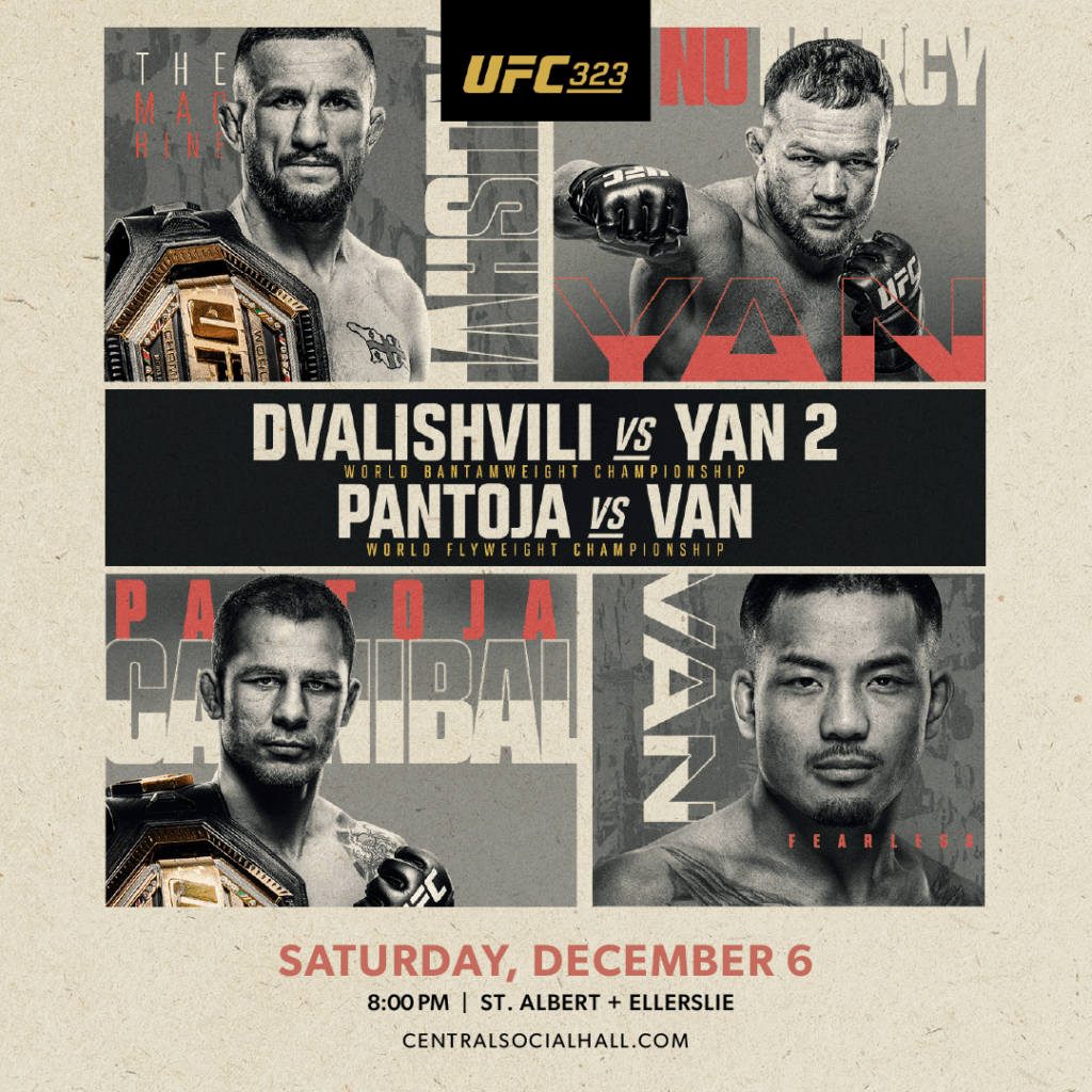 UFC 323 at Central Social Hall