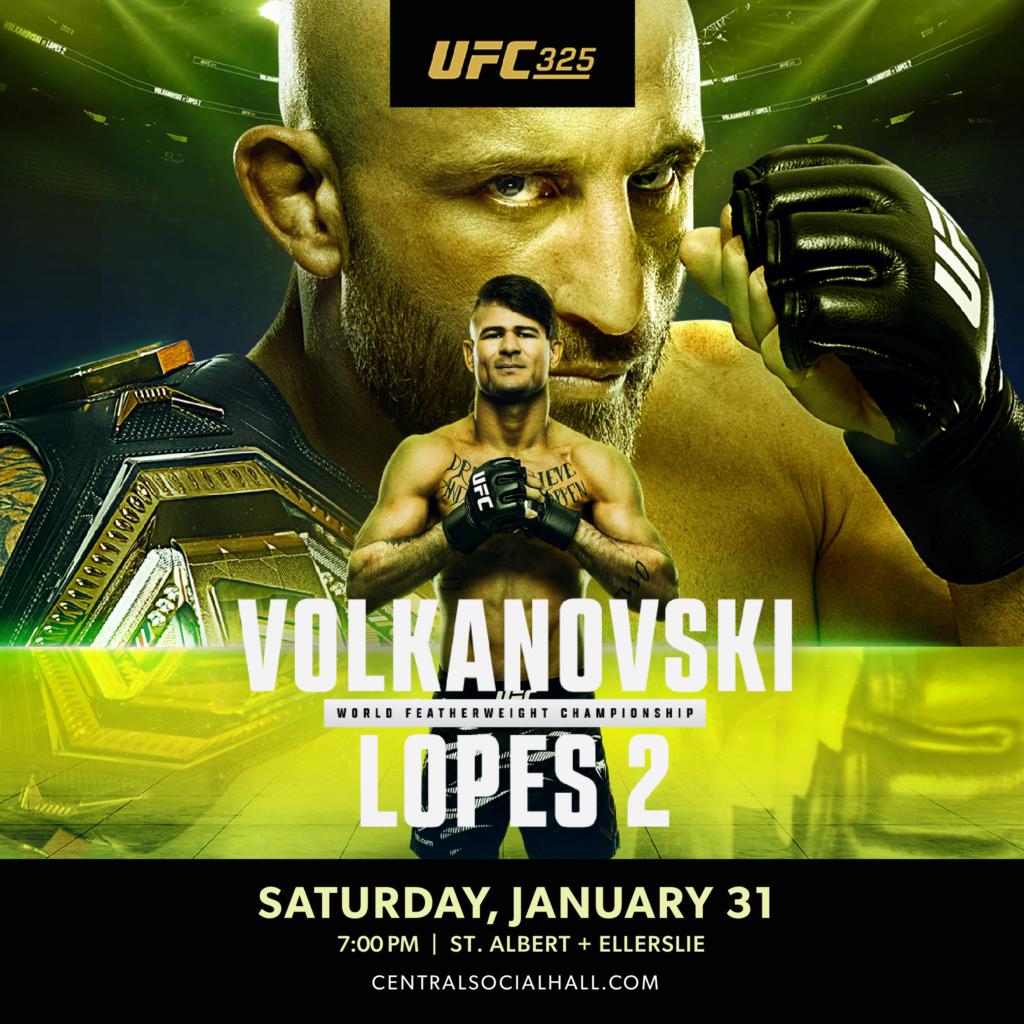 UFC 325 at Central Social Hall