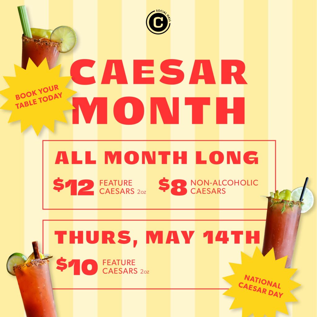 Caesar Month at Central Social Hall